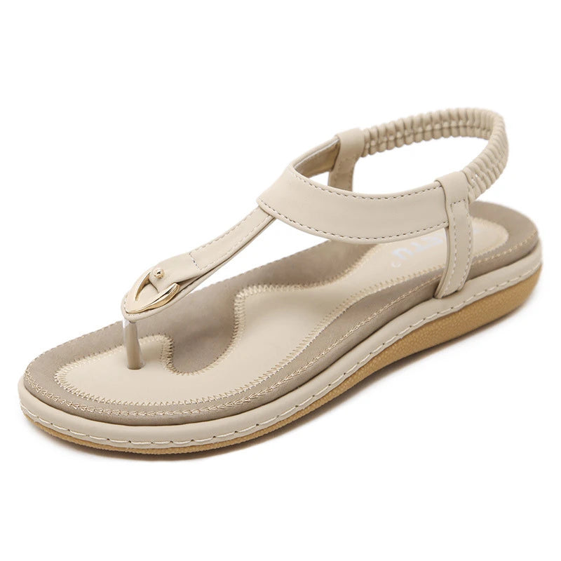 Bohemian Flat Sandals | Casual Ethnic Flip Flop Sandals for Women